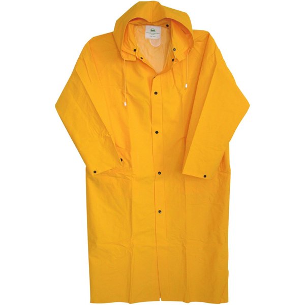 Boss Yellow PVC-Coated Rayon Rain Jacket XL 3PR8000YX